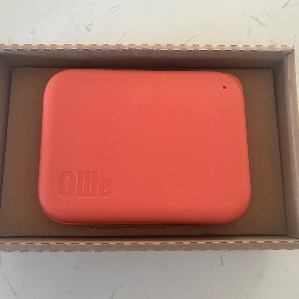 Ollie Puptainer Dog Pink Food Storage Container with Scoop – 7.98” x 6” - NWT